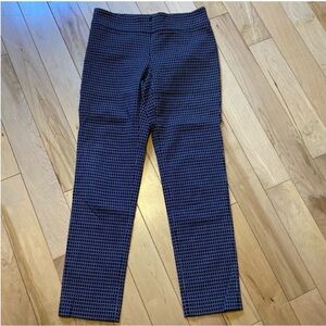 WORTH Black and White Cotton blend pants size two (2)